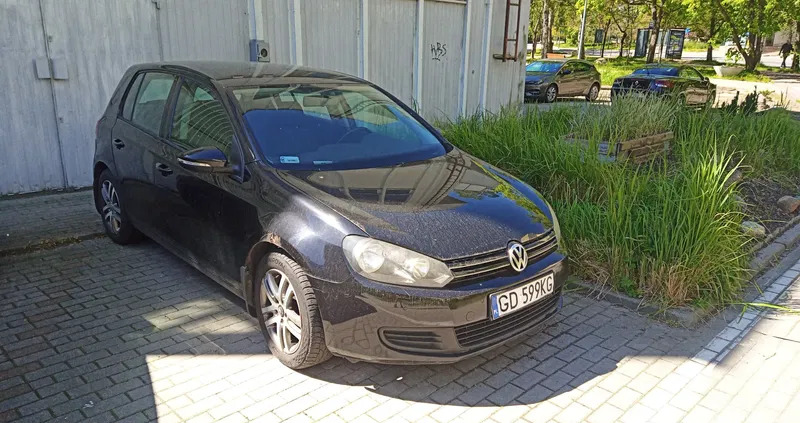 volkswagen golf Volkswagen Golf cena 13999 przebieg: 244000, rok produkcji 2012 z Sopot